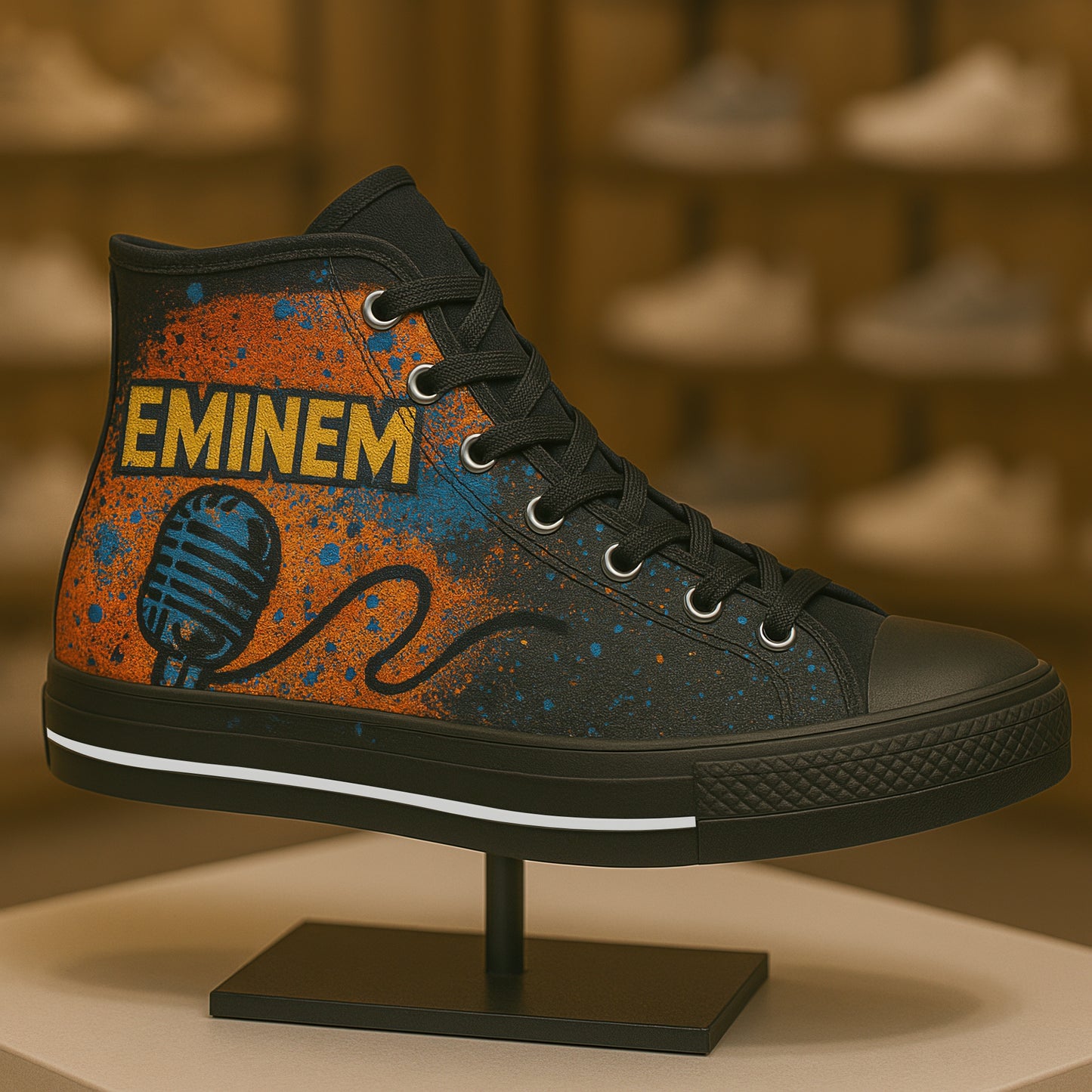 Custom Sneakers With Image & Text
