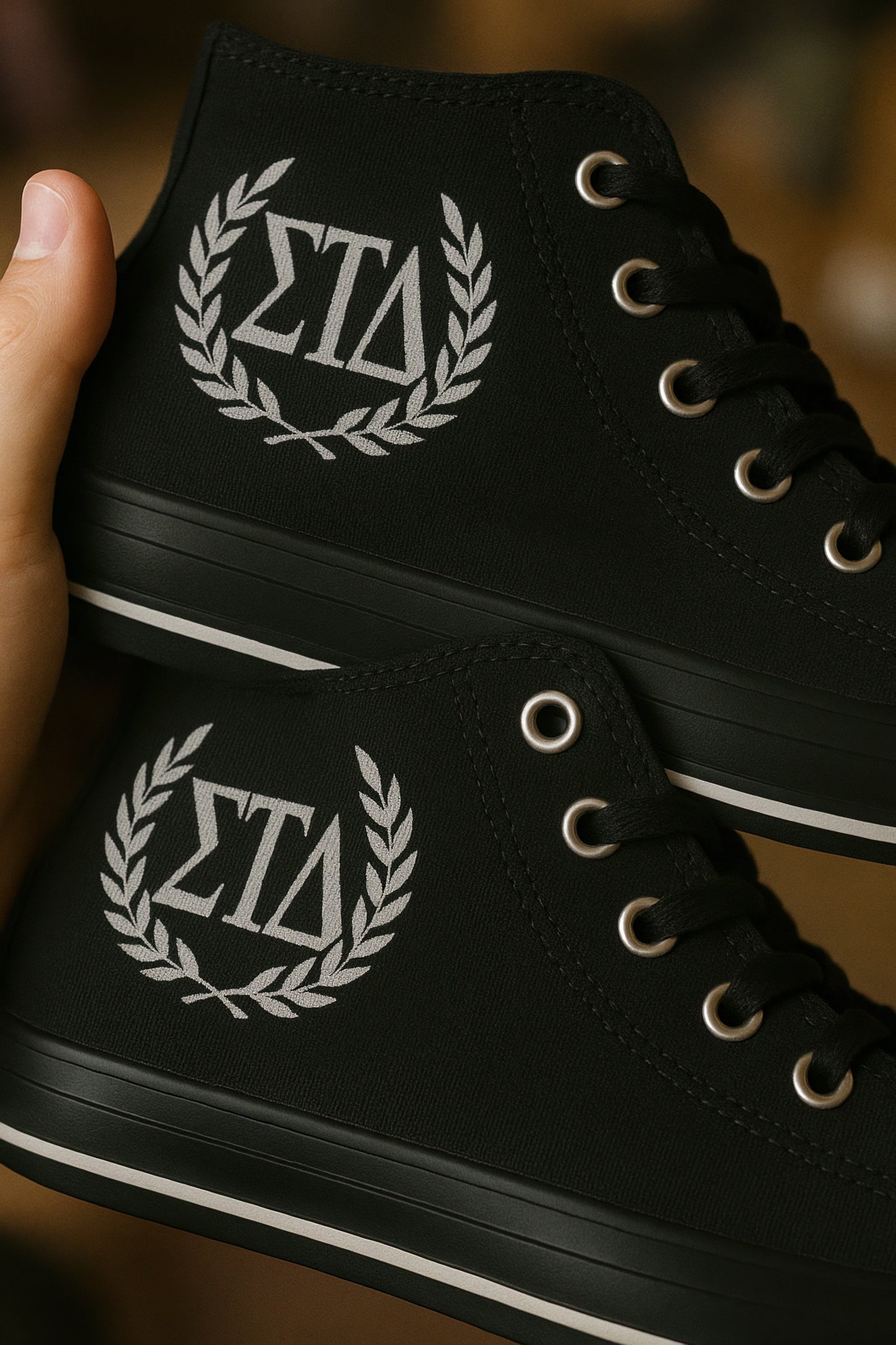 Custom Sneakers With Image & Text