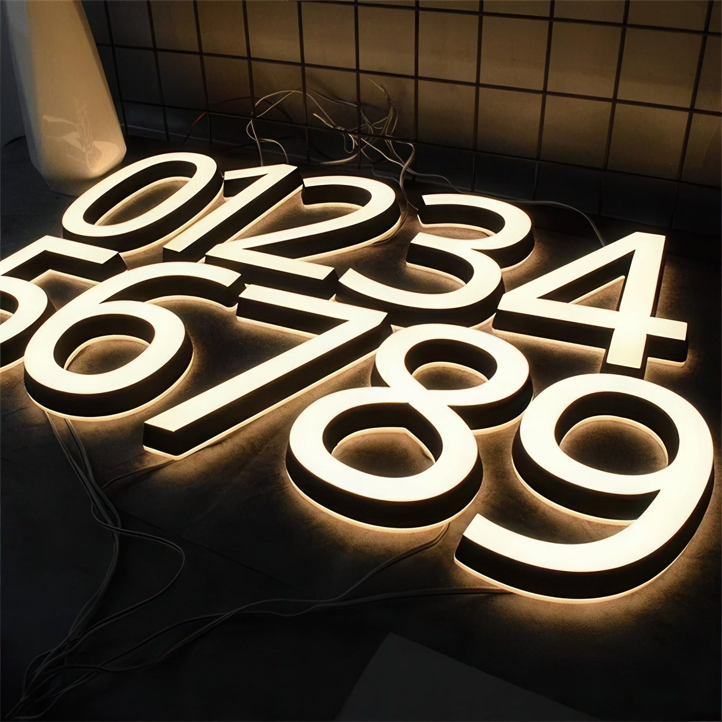 Custom LED Signs 0-9 numbers