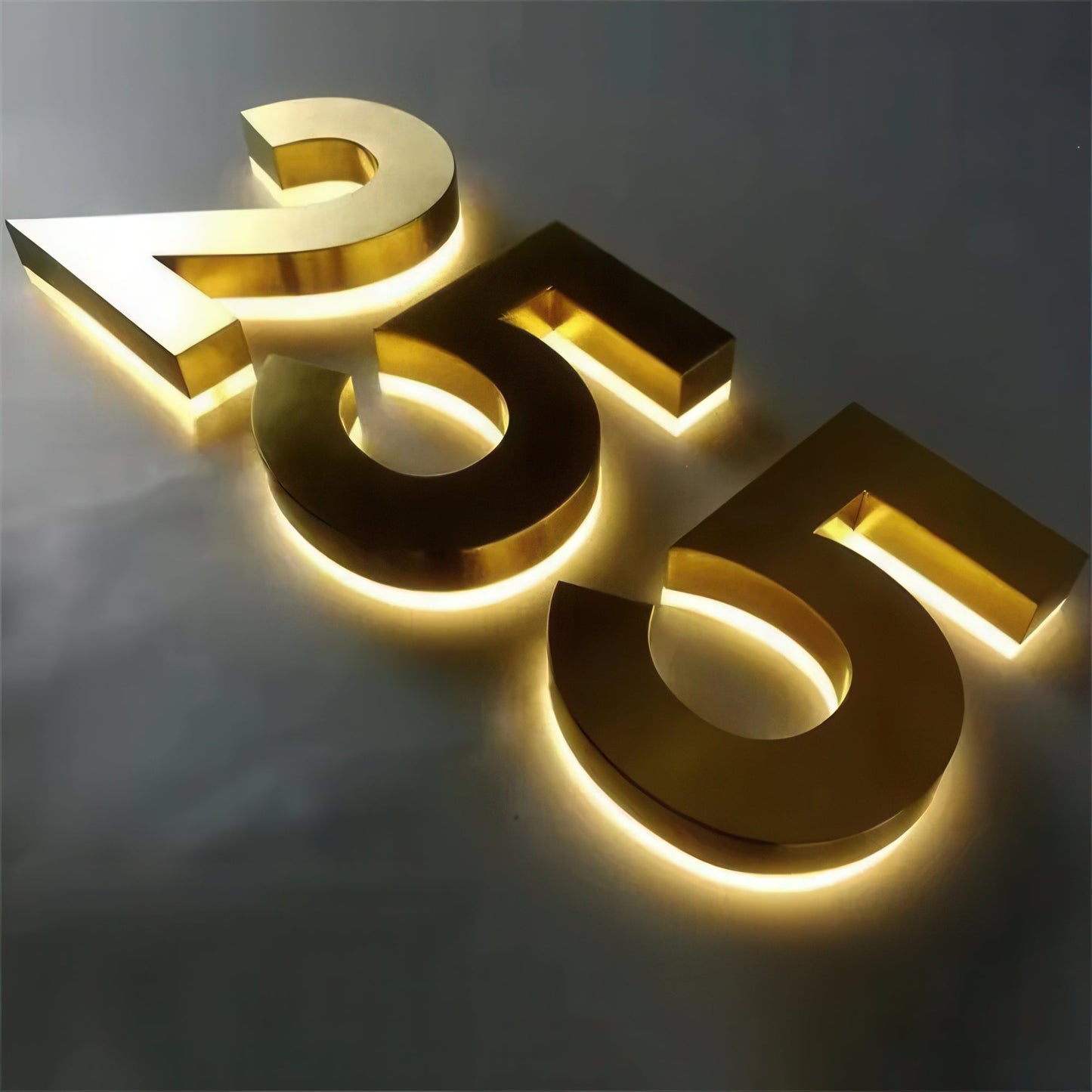 Custom LED Signs numbers only