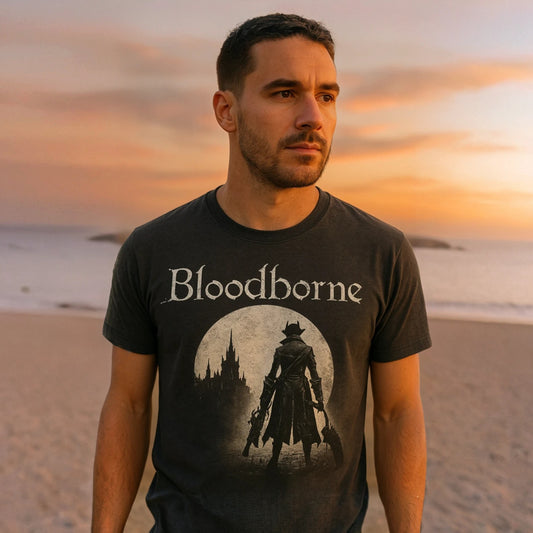 Men's Personalized Cotton T-Shirt With Custom Text & Image