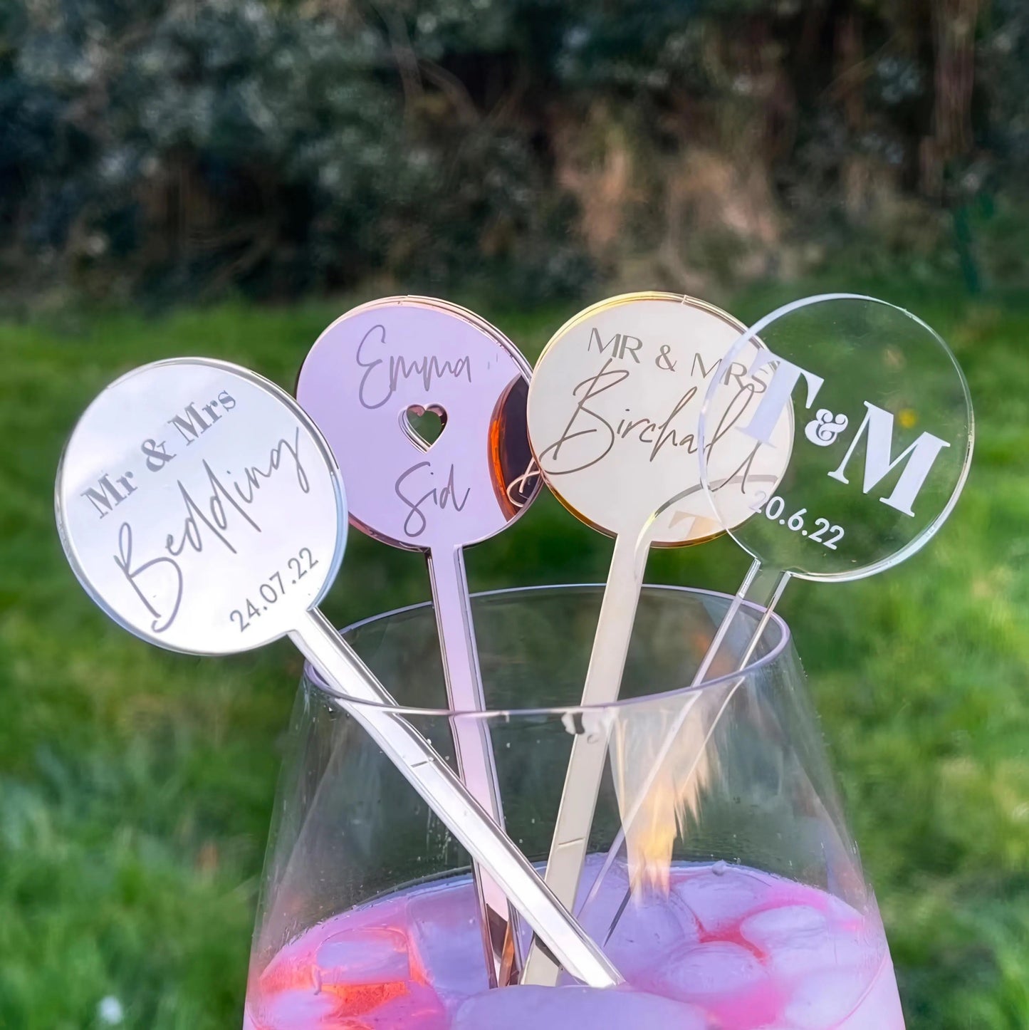 Personalized Drink Stirrers all colors