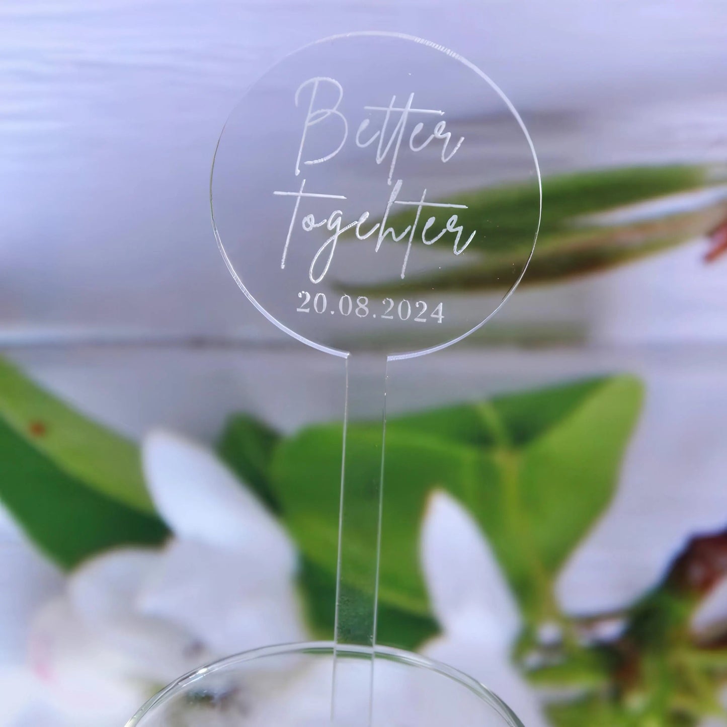 Personalized Drink Stirrers clear close image