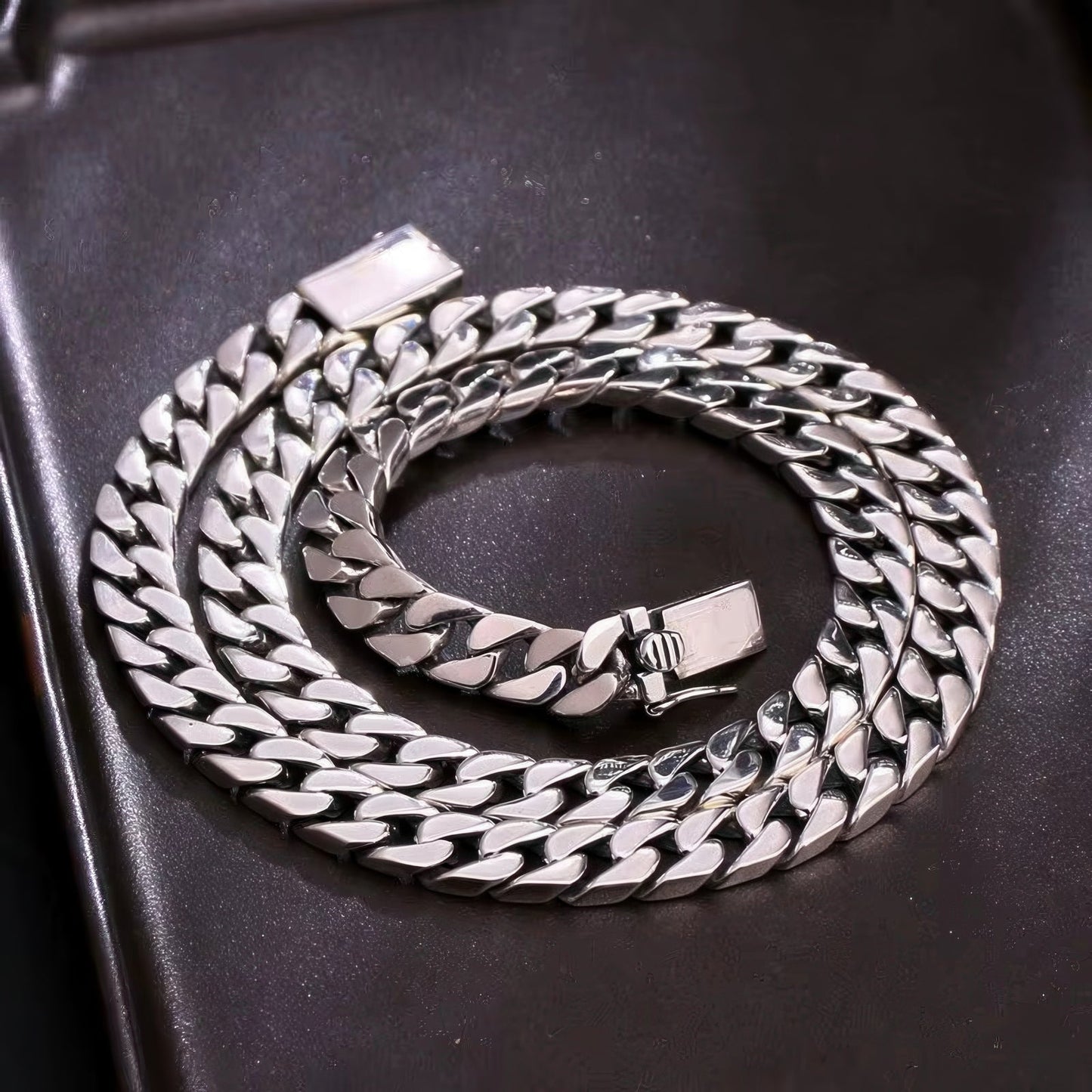 925 Sterling Silver Cuban Chain 60cm