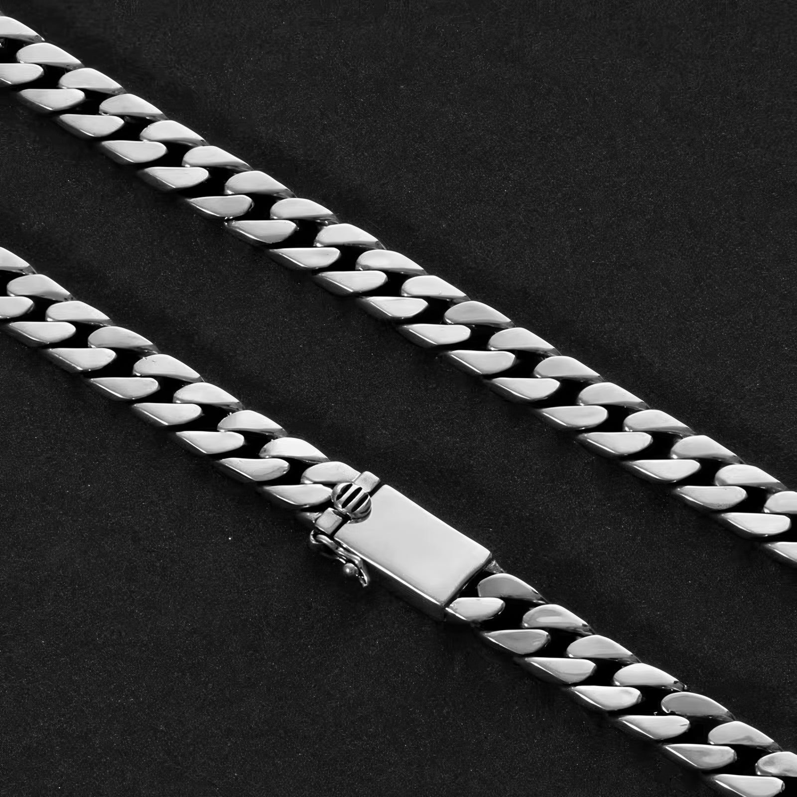 925 Sterling Silver Cuban Chain above