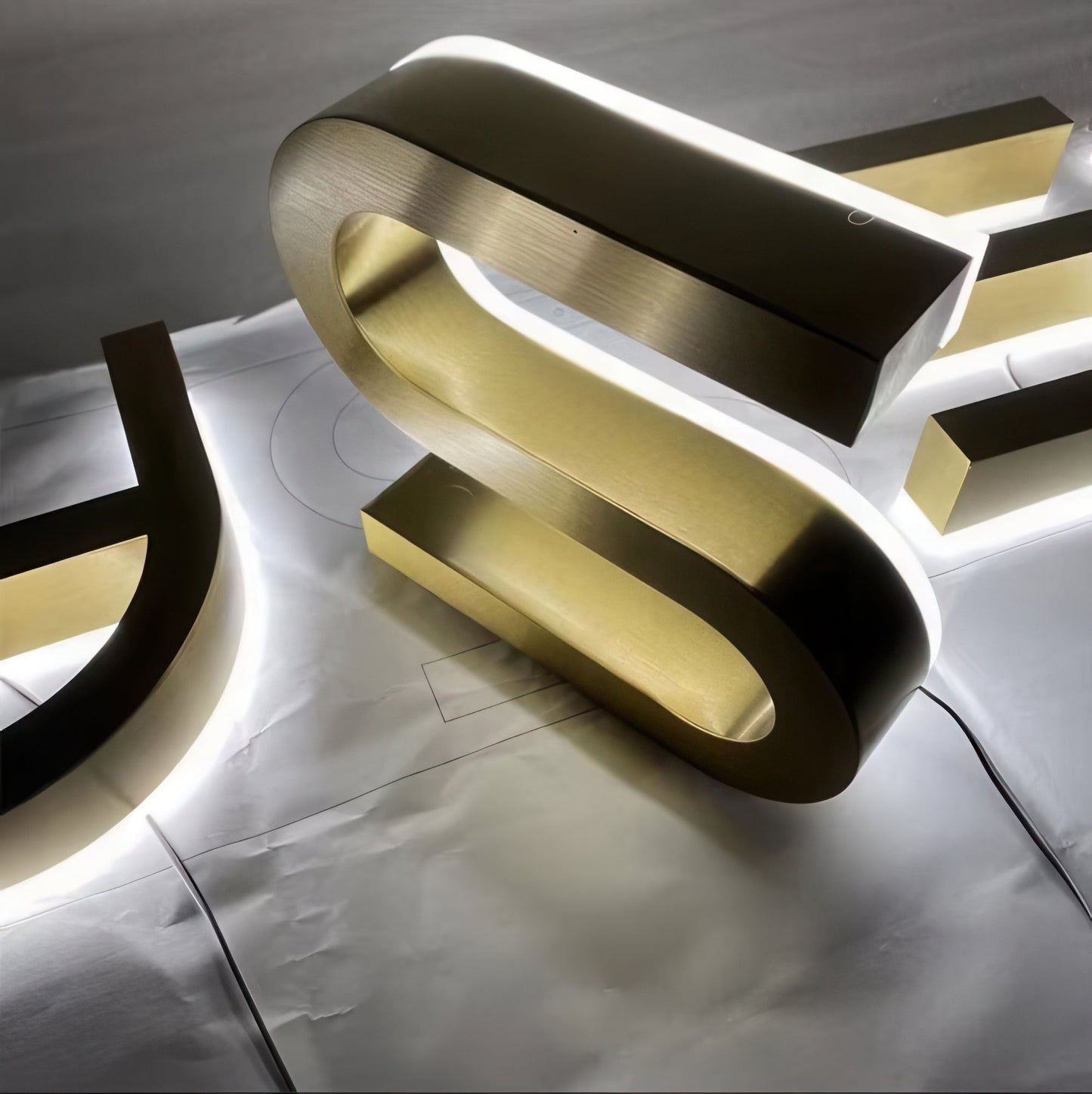 Custom LED Signs S letter
