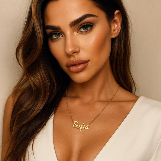 Customverse™ Necklace With Custom Name