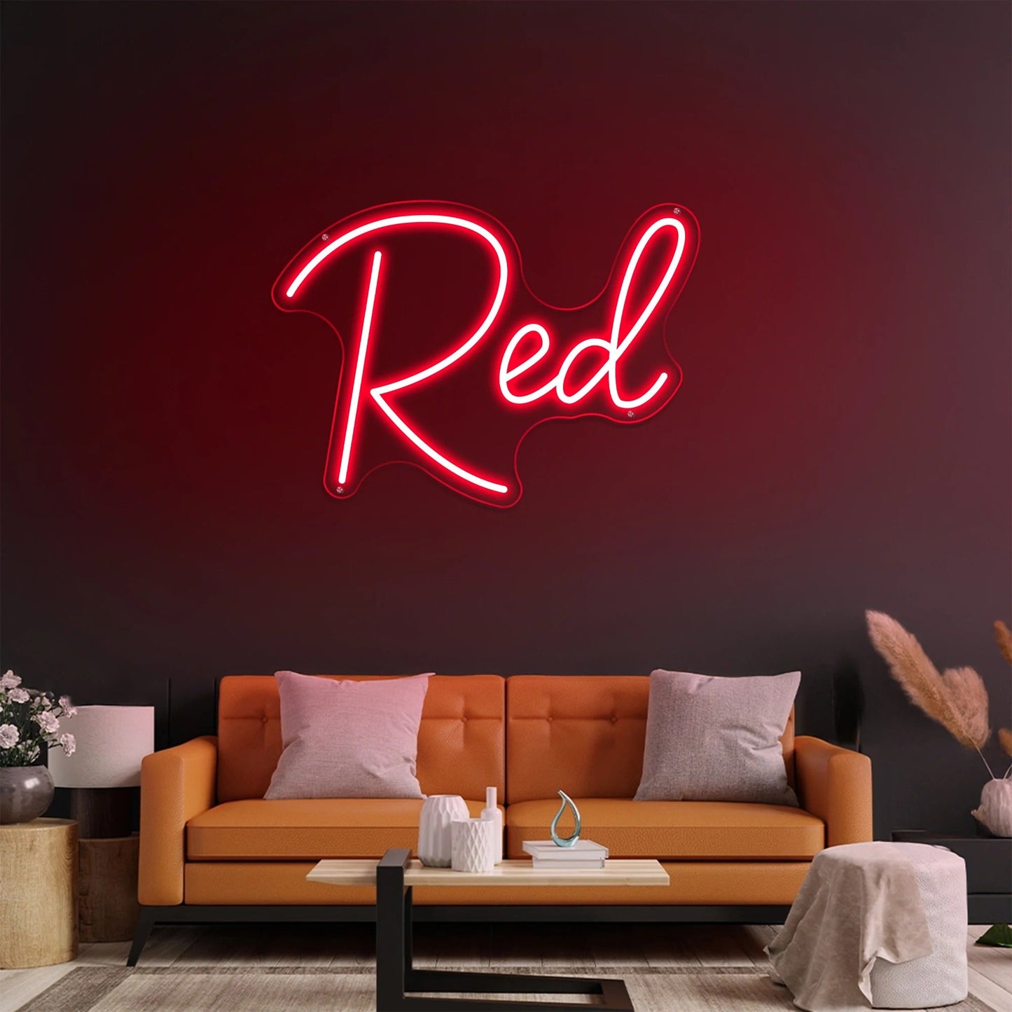 Custom Neon Sign red