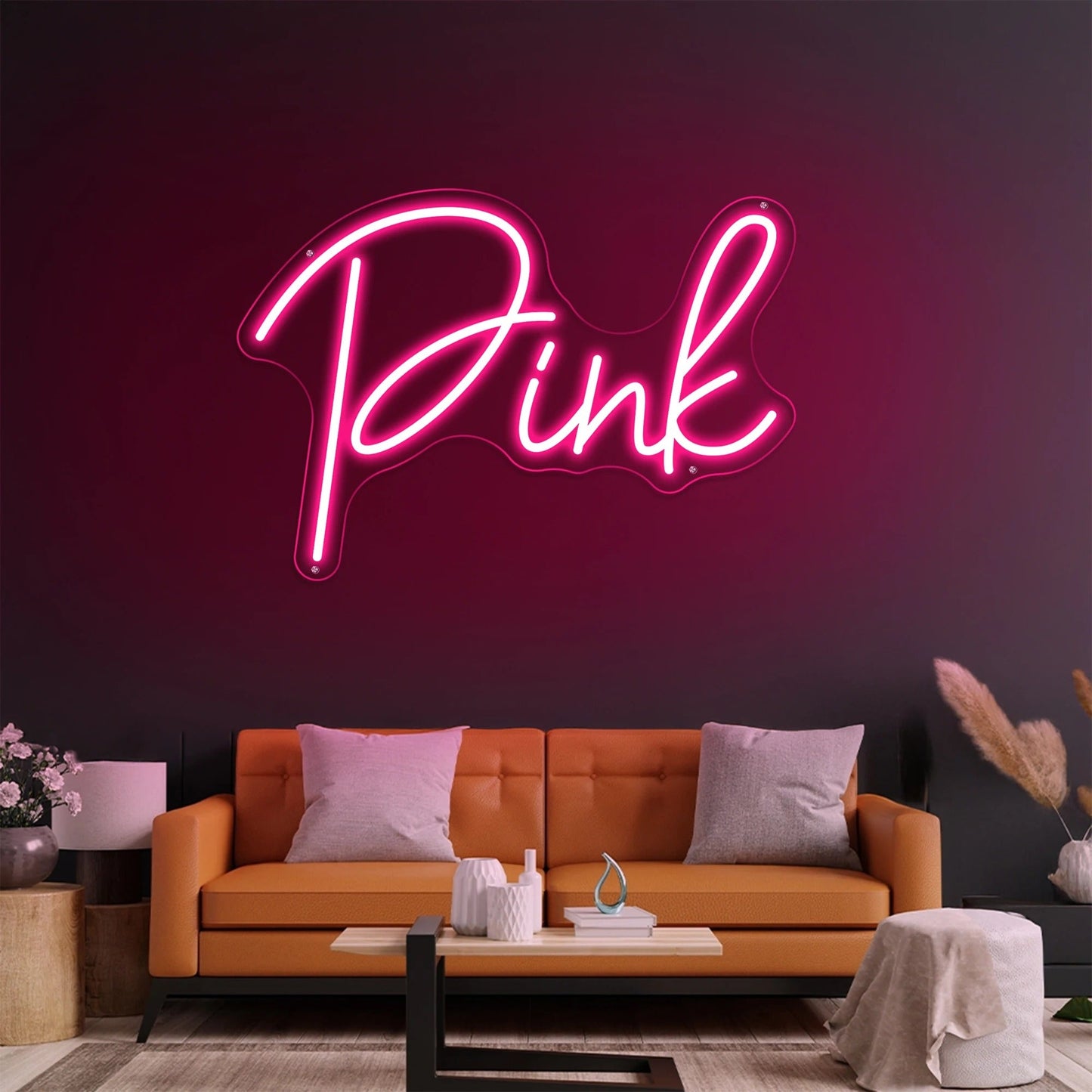 Custom Neon Sign pink