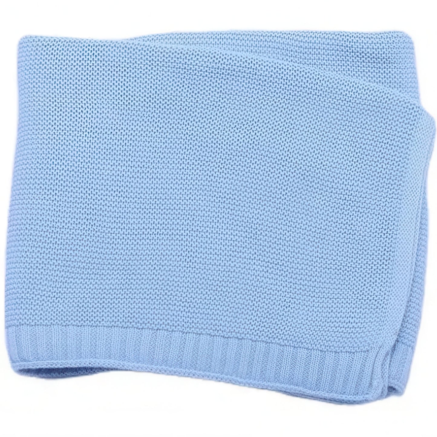 Personalized Baby Blanket light blue