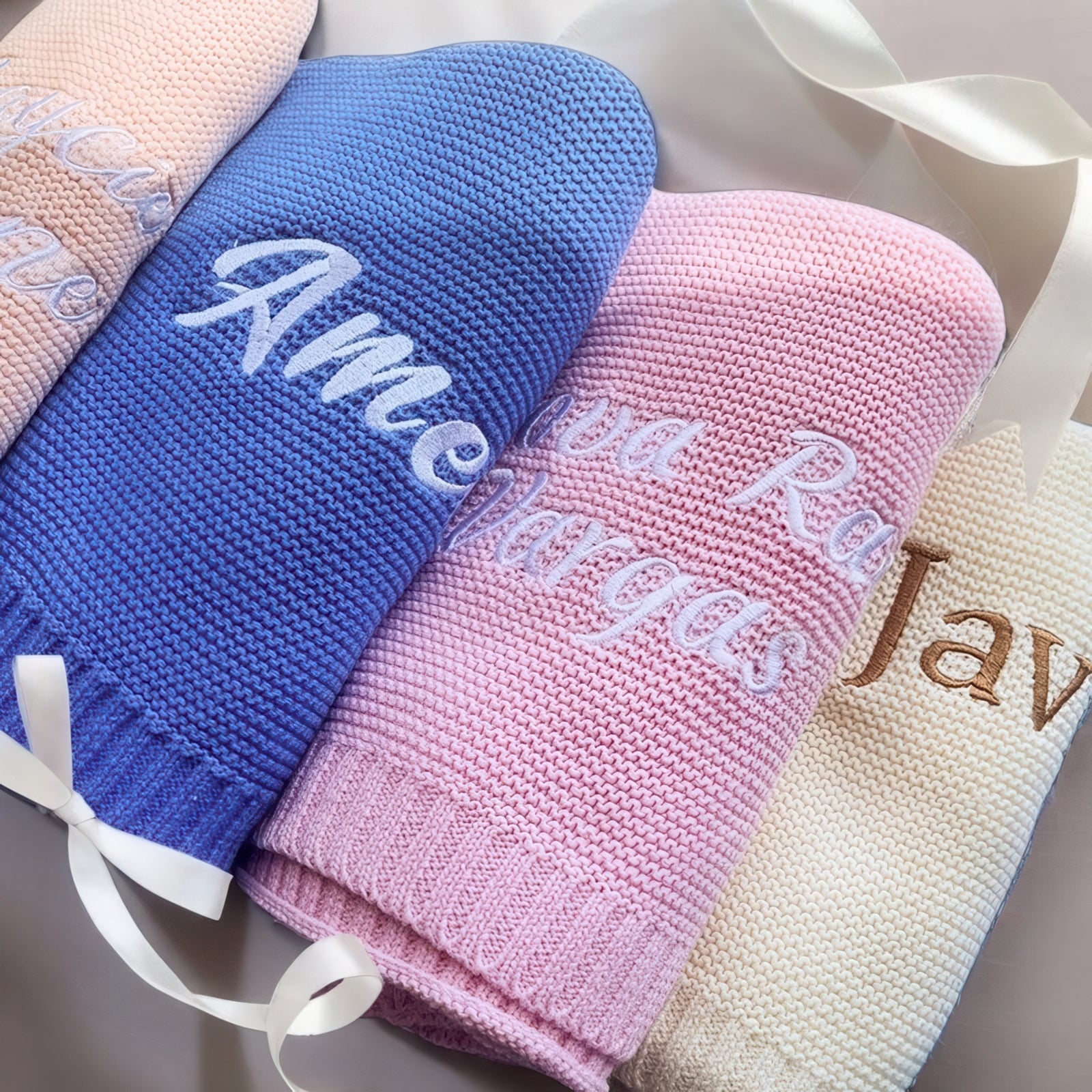 Personalized Baby Blanket colors