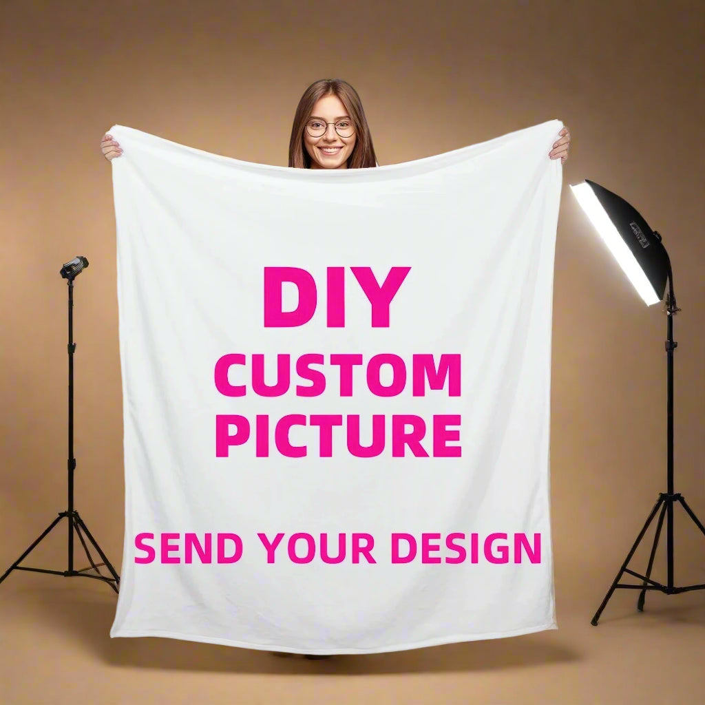 Personalized Blankets custom picture