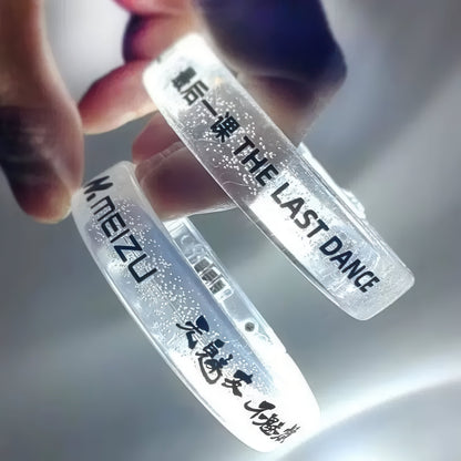 Personalized Light-Up LED Bracelets front