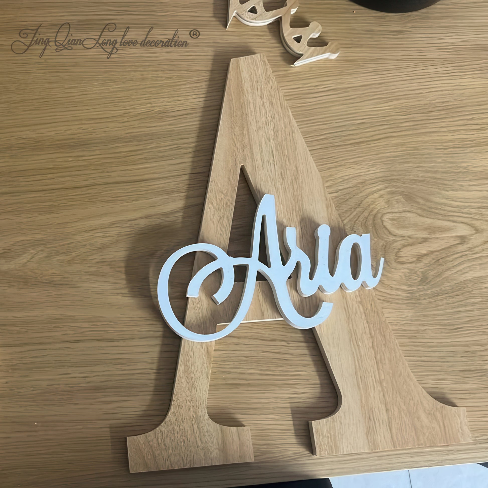 Wooden Name Signs Sample 3