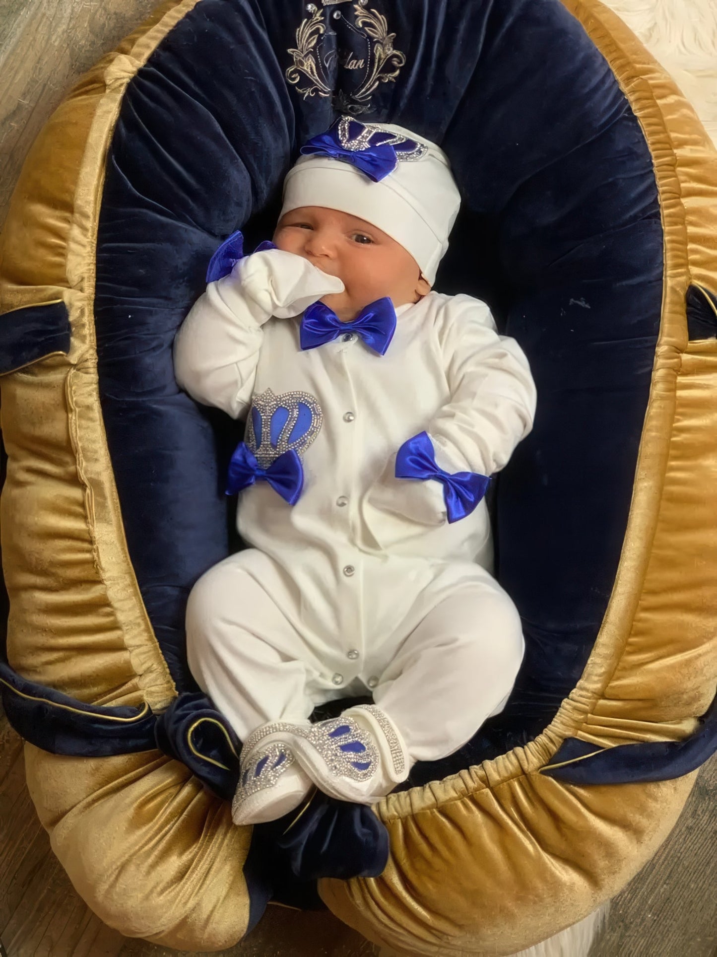 Personalized Newborn Outfit Sample