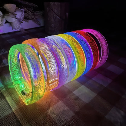 Personalized Light-Up LED Bracelets mixed colors