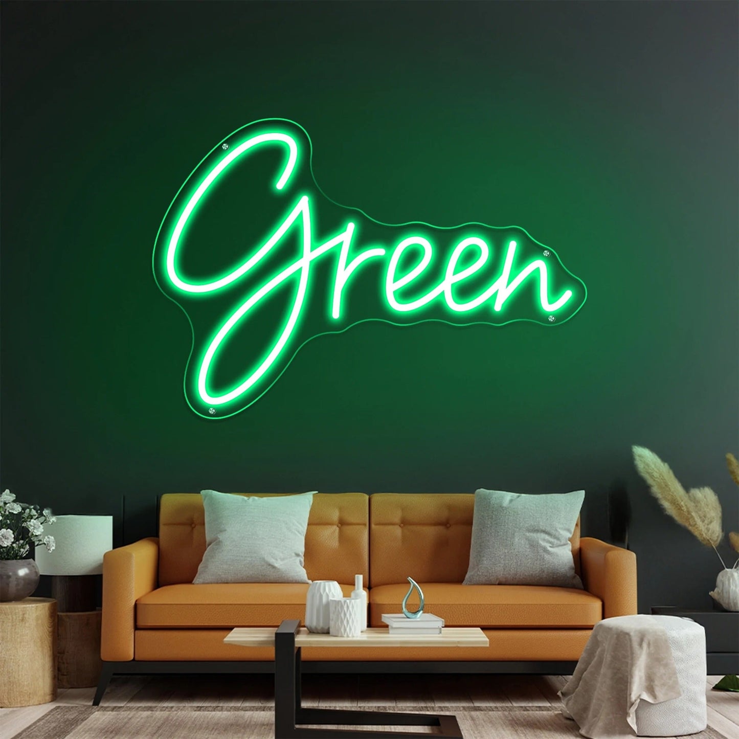 Custom Neon Sign green