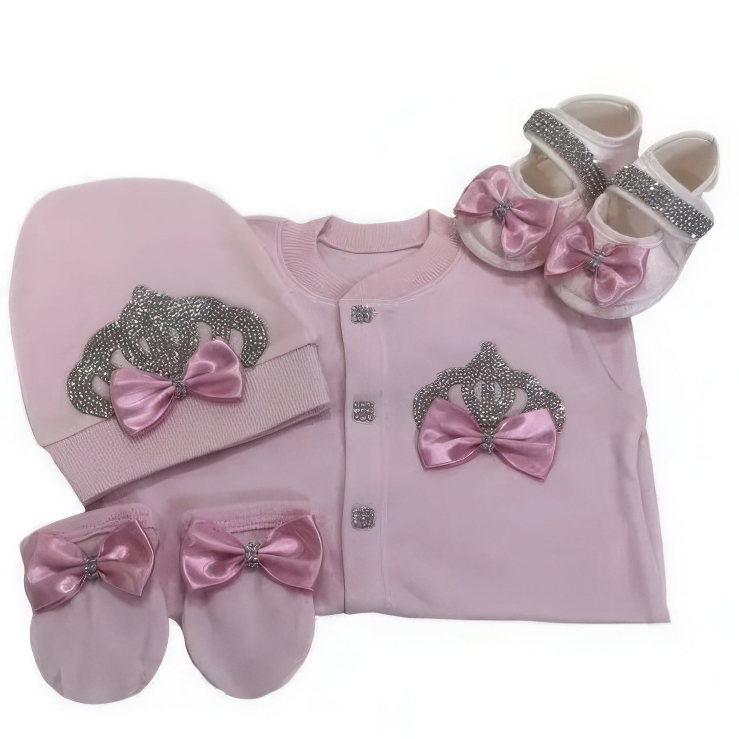 Personalized Newborn Outfit pink