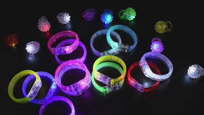 Personalized LED Bracelets for Parties, Weddings & Events