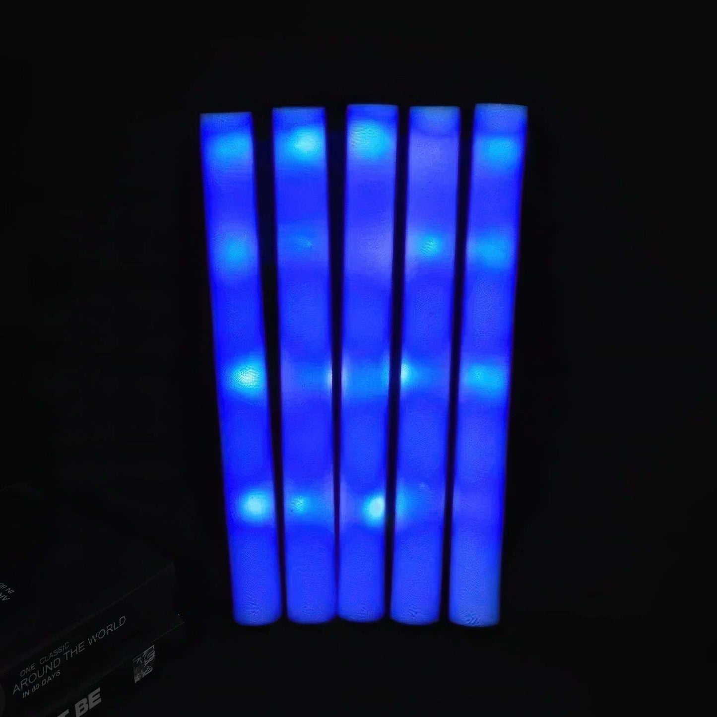 Personalized LED Foam Sticks Blue