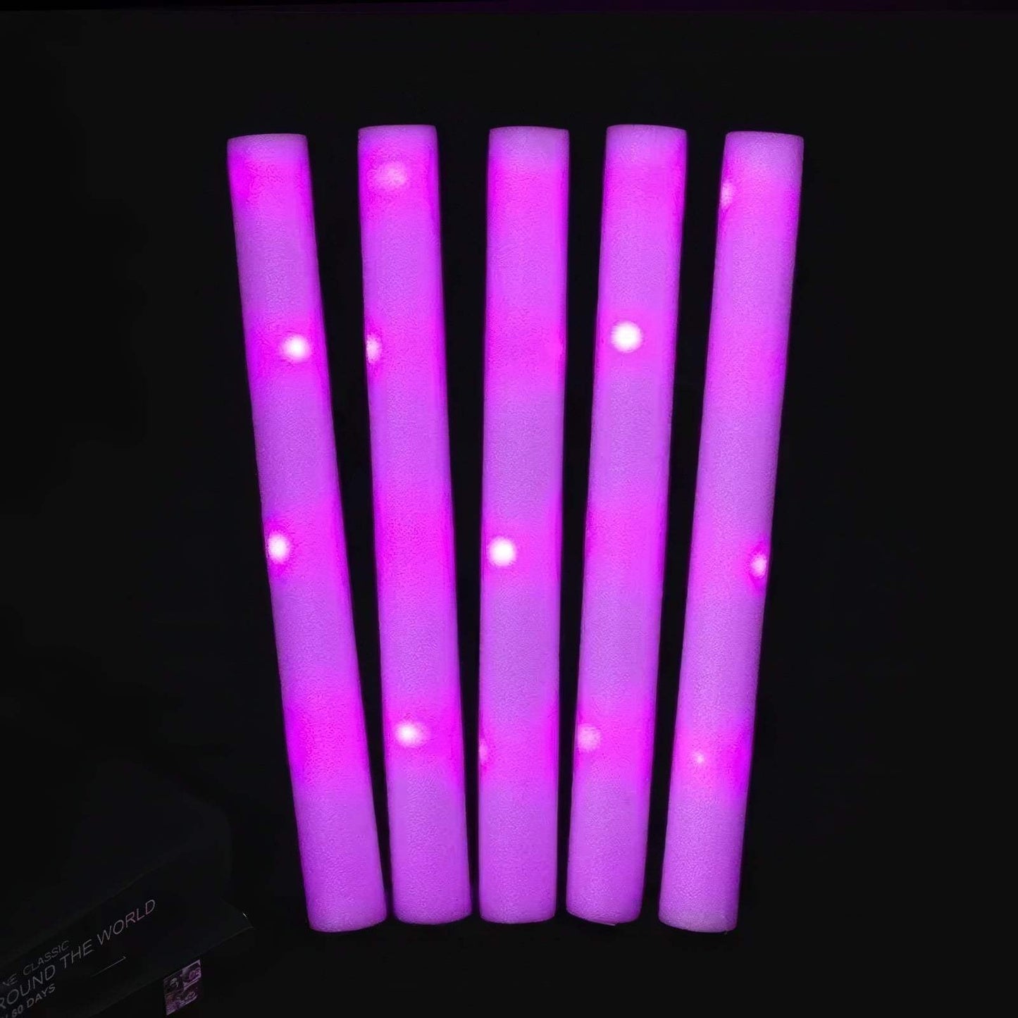 Personalized LED Foam Sticks Pink